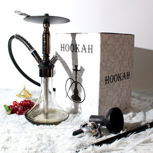<span class=keywords><strong>Inimitable</strong></span> elegante tallo alto minimalista Hookah aleación de aluminio sistema de tratamiento térmico lujo personalizable Logo espejo conjunto gratis - Product Image 2