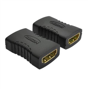 HDMI Female To Female Adapter <b>Plug</b> In ABS Material For LED <b>TV</b> Connection - Product Image 1