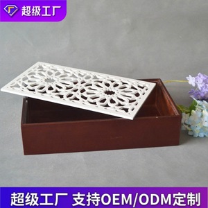 Caja de madera para pastel de luna, rectangular, 33 cm x 0,8 cm de grosor, caja de regalo para el Festival del Medio Otoño - Product Image 4