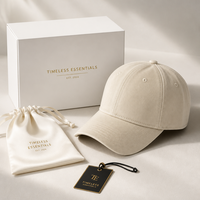 Nouvelle Tendance 2026 Casquette de Baseball Ethnique Bicolore 100% Coton Logo Personnalisé Casquette Structurée 6 Panneaux Style Papa Haute Qualité Visière Courbée Boîte Cadeau OEM