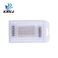 Aguja de Inyección para Leche de Ganado CETTIA KD406, Agujas de Infusión para Útero de Acero Inoxidable, Cánula Roma