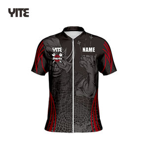 Alta calidad diseño personalizado dardos <span class=keywords><strong>Jersey</strong></span> venta al por mayor hombres dardos camisa sublimación <span class=keywords><strong>Polo</strong></span> camiseta para <span class=keywords><strong>Club</strong></span> - Product Image 2