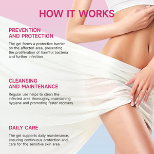 Gel Intim Wanita Anti-HPV Bergizi & Melembapkan Perawatan Ginekologi Gel Vagina Untuk Kulit Anda Mengatasi Lesi yang Disebabkan HPV - Product Image 4