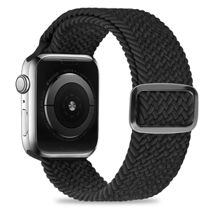 Bracelets de montre tressés pour <span class=keywords><strong>Apple</strong></span> <span class=keywords><strong>Watch</strong></span> Series 11 10 9 8 7 6 5 4 3 <span class=keywords><strong>SE</strong></span> Ultra 3 2 1 pour femmes et hommes, bracelet <span class=keywords><strong>Apple</strong></span> <span class=keywords><strong>Watch</strong></span> - Product Image 2