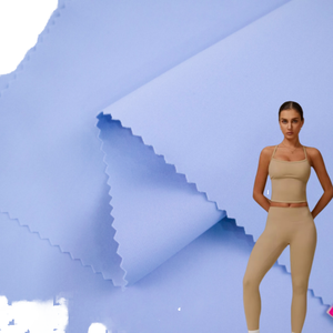 Custom Warp Knitted Nylon Spandex Stretch <b>Fabric</b> 80% Nylon 20% Spandex 40D Yarn Quick-Dry Breathable Sportswear Lingerie - Product Image 1
