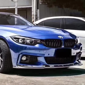 شفاه مصد أمامي من ألياف الكربون طراز V F32 F36 لسيارة بي. دبليو 4 سلسلة F32 F33 F36 من ألياف الكربون - Product Image 6