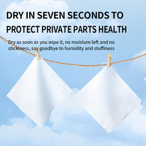 Lingettes humides pour toilettes jetables - 80 unités, 99,9% antibactériennes, polyester biodégradable, séchage rapide en 7 secondes, utilisation pour le nettoyage - Product Image 4