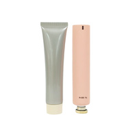 Tube en plastique souple mat personnalisé avec logo, 20 g, emballage cosmétique haut de gamme pour crème pour les mains, lotion, impression à l'écran