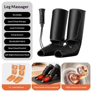 PAKISS – Bottes de massage à compression d'air pour mollets et pieds, avec chaleur à la semelle et tissu respirant, pour usage domestique – Vente en gros - Product Image 5