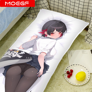 Anime Dakimakura Zenless Zone Zero Ellen Joe In Hình Vỏ Gối Có Thể Tháo Rời & Có Thể Giặt Được Siêu Mềm Sử Dụng Tại Khách Sạn Anime Gối - Product Image 4