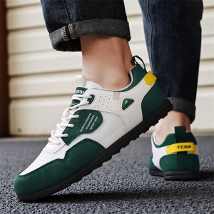 Scarpe da uomo 2026 estive nuove traspiranti e versatili in mesh, scarpe sportive bianche da skateboard casual da uomo per giovani - Product Image 5