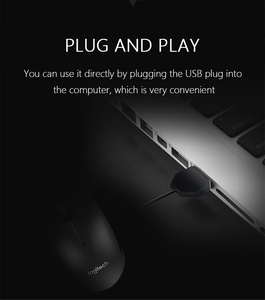 Original pour Logitech <span class=keywords><strong>M100R</strong></span> Offre Spéciale de souris optique filaire avec prix bas ambidextre pour utilisation à droite et à gauche - Product Image 6