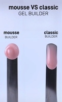 MyBeautyNails Gel d'extension d'ongles BIAB sans HEMA ni TPO, à faible chaleur, Gel dur effet gelée, Gel de construction, Gel mousse, Gel de sculpture