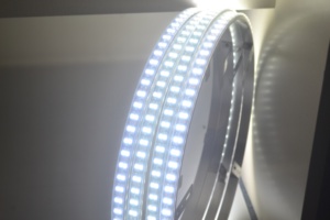 <strong>17</strong>-<strong>Inch</strong> Brightest Dual Row Flow IP68 Wheel Ring Lights Double LED Pure White <strong>Rims</strong> New Condition Car Light Accessories - Product Image 4