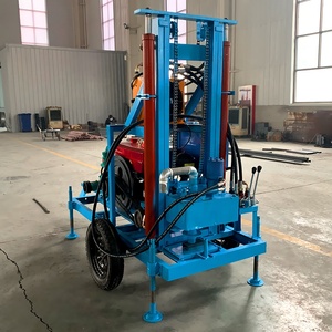 Impianti di Perforazione Idraulici Diesel Portatili per Pozzi, Profondità 200m, Nuova Condizione, Piccola Perforatrice per Pozzi d'Acqua in Vendita - Product Image 4