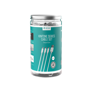 Cable <span class=keywords><strong>de</strong></span> datos del cargador barato <span class=keywords><strong>de</strong></span> la fábrica <span class=keywords><strong>de</strong></span> Devia dongguan 30 Uds en 1 caja para el teléfono inteligente - Product Image 1