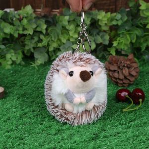 Kawayi hérisson en peluche <span class=keywords><strong>porte</strong></span>-clés jouets mignon doux animaux en peluche et jouets en peluche peluches hérisson <span class=keywords><strong>porte</strong></span>-clés griffe Machine peluche poupée - Product Image 4