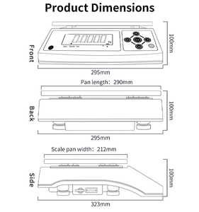 Tương thích máy in đo công nghiệp điện tử electronique Thông Minh Kỹ thuật số Android quy mô kỹ thuật số - Product Image 3