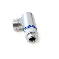 Mini bouteille de gaz 16g, cartouche de CO2, kit de réparation de pneus, gonfleur de CO2, pompes à vélo en acier et plastique 80-130 PSI pour vélos de route et de montagne