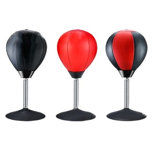 Balle anti-stress de <span class=keywords><strong>bureau</strong></span> en PU pour enfants et adultes, avec ventouse, pour soulager le stress au <span class=keywords><strong>bureau</strong></span>, balle de réaction de boxe à frapper - Product Image 3