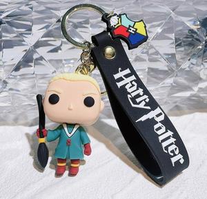 Porte-clés en PVC magique, cadeau pour enfants, porte-clés <span class=keywords><strong>Potter</strong></span> Voldemort, porte-clés personnalisé en caoutchouc <span class=keywords><strong>3D</strong></span>, porte-clés <span class=keywords><strong>Harry</strong></span> et Hermione - Product Image 6