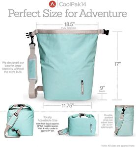 2023 Hot Selling Foldable Waterproof Dry Bag for Boating/Fishing, <b>Cooler</b> <b>Backpack</b> for Camping/Hiking, Floating <b>Cooler</b> - Product Image 2