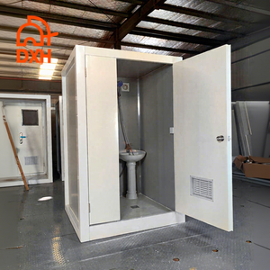 DXH <span class=keywords><strong>precio</strong></span> de fabricación personalizado portátil al aire libre móvil Wc prefabricado Camping baño Baño lavabo inodoro <span class=keywords><strong>para</strong></span> <span class=keywords><strong>eventos</strong></span> - Product Image 1