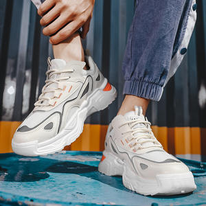 Groothandel Classic Paar Sport Schoenen Wit Zwart Casual Pu Schoenen Sneakers Voor Mannen Vrouwen - Product Image 3