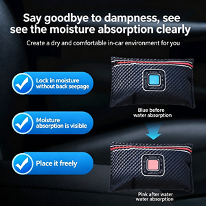 Sachet purificateur d'air en <span class=keywords><strong>gel</strong></span> de silicone pour voiture, désodorisant naturel, déshumidificateur de voiture - Product Image 1