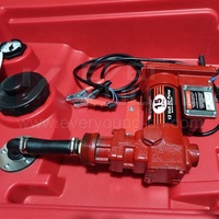 Réservoir d'essence en plastique avec pompe à essence 12V, capacité 400 l, réservoir pour carburant et huile