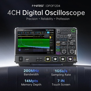 ออสซิลโลสโคปดิจิตอล FNIRSI DPOF1204 แบบฟอสเฟอร์ 4 ช่องสัญญาณ 200MHz 1GSa ความละเอียด 8 บิต รับประกัน 1 ปี 4in1 อุปกรณ์อิเล็กทรอนิกส์ - Product Image 3