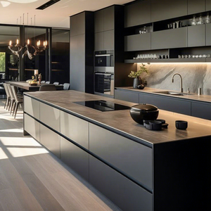 Mobili da Cucina di Lusso a Prezzo di Fabbrica, <span class=keywords><strong>Design</strong></span> Moderno Personalizzato, Set Completo per Villa - Product Image 1