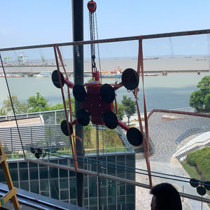 Elevador de vacío alimentado por batería, ventosa de vidrio roja, elevador de vacío de grúa de vidrio - Product Image 5