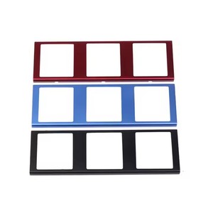 Tùy chỉnh CNC gia công nhôm hợp kim chuyển đổi bảng điều khiển cho nhà & khách sạn duy nhất hai hoặc Ba tùy chọn chuyển đổi - Product Image 2
