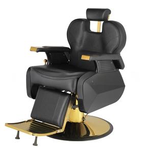 Professional Durable Synthetic Leather Chrome Base Reclining <strong>Barber</strong> <strong>Chair</strong> For Outdoor Gym New Salon Use For Living Room Workshop - Product Image 3