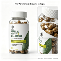 Capsules Premium de Soutien Systémique pour le Sommeil et l'Humeur – Favorise la Relaxation et des Nuits Réparatrices – Ashwagandha Végétalienne – Aide au Sommeil