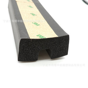 แถบซีลยาง EPDM แบบ D สำหรับใช้กับตู้ไฟฟ้ารถยนต์ กรอบประตูหน้าต่าง - Product Image 5