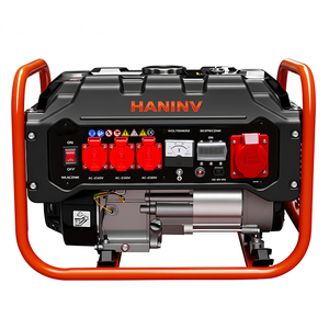 Generador Portátil de Gasolina HANINV HN3500EP de 2.8kW Máx. 3.1kW, 4 Tiempos, con AVR y Salida de CC, para Camping y Hogar - Product Image 1