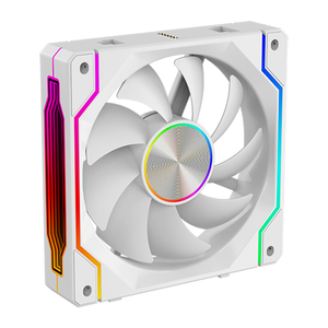 Lovingcool Nuevo diseño 120mm RGB Fan Juego de computadora PC Case Fan 120 Infinity Mirror Module Daisy-Chain ARGB Fan 120mm - Product Image 1