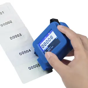 Mini Mobile Handheld Color Inkjet Printer Package Label Bottle Carton Box Paper Card Printing Machine
