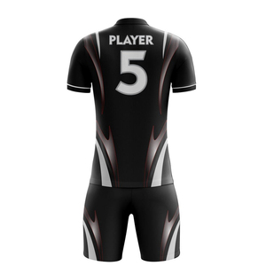 เสื้อฟุตบอลโพลีเอสเตอร์คุณภาพสูงแบบกำหนดเอง น้ำหนักเบา สำหรับผู้ชายและผู้หญิง ระบายอากาศได้ดี แห้งเร็ว เหมาะสำหรับฤดูหนาวและฤดูร้อน - Product Image 5