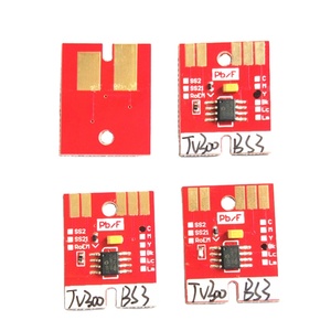 4 màu sắc Cmyk chip vĩnh viễn cho sinh thái dung môi <span class=keywords><strong>plotter</strong></span> <span class=keywords><strong>mimaki</strong></span> CJV150-107 cjv300 jv150 jv300 mực Cartridge chip BS3 SS21 - Product Image 2