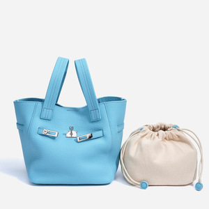 2026 Early Spring New Candy Color Genuine Leather Women's Classic Fashion High-end Niche Crossbody <b>Handbag</b> Three Polyester - Product Image 3