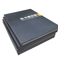 Personnalisation en gros de catalogue d'échantillons de pierre, brochure en carton avec couverture rigide