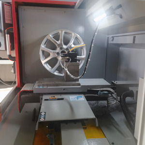 <span class=keywords><strong>Machine</strong></span> de découpe de diamant de jante de <span class=keywords><strong>machine</strong></span> de tour de roue de programmation de <span class=keywords><strong>CNC</strong></span> entièrement incluse automatique - Product Image 3