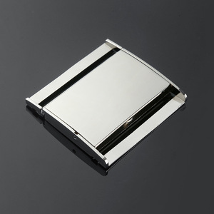 Hebilla deslizante de Metal, accesorios duraderos para mochila escolar, hebilla de cinturón resistente al desgaste, color plateado y negro, primavera 2022 - Product Image 3