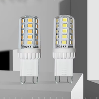 Ampoule LED G9 4W AC220-240V 480LM CRI>80 2700K-6500K Sans scintillement Driver IC Céramique Lampe LED G9