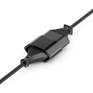 สายต่อปลั๊กยุโรป 2x0.75 มม. PVC 10A CEE เป็น IEC สำหรับใช้กับเครื่องใช้ไฟฟ้าภายในบ้าน - Product Image 3