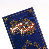 Nouvelles cartes de jeu personnalisées imprimées de haute qualité, vente directe d'usine, cartes à jouer publicitaires recto-verso, jeu de poker avec boîte