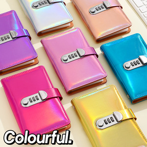 Titulaire du certificat de dépôt Portefeuille en espèces holographique avec verrouillage par mot de passe Gestion de patrimoine Stockage Livre de cartes bancaires - Product Image 1